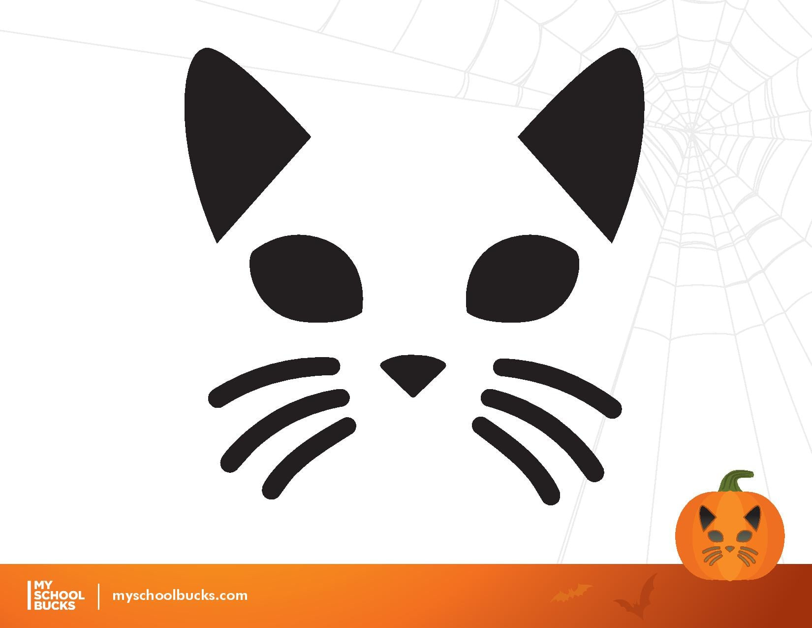 Cat (Free Pumpkin Stencil - Pumpkin Pattern - Pumpkin Template within Free Printable Cat Pumpkin Stencils