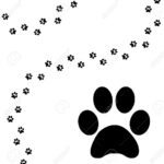 Cat Paw Print Curved Path Royalty Free Svg, Cliparts, Vectors, And within FREE Printable Cat Paw Prints