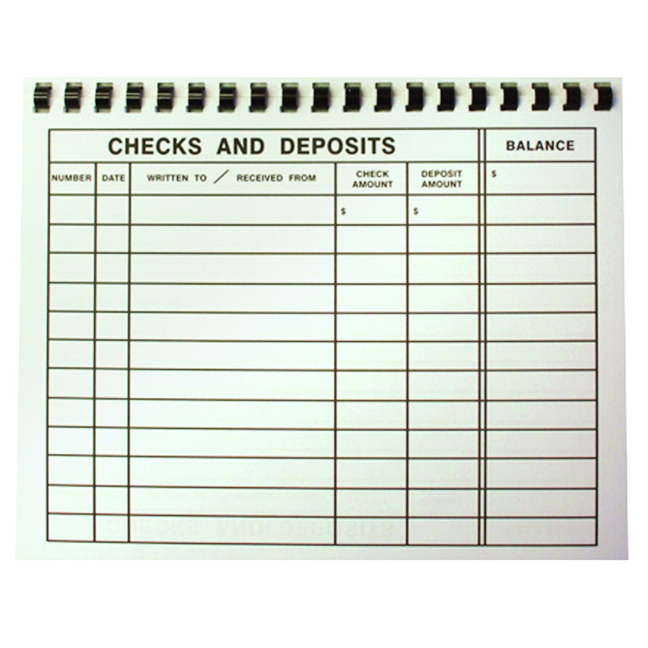 Check Registers Free Free Standard Checkbook Register - Google pertaining to Free Printable Checkbook Size Register
