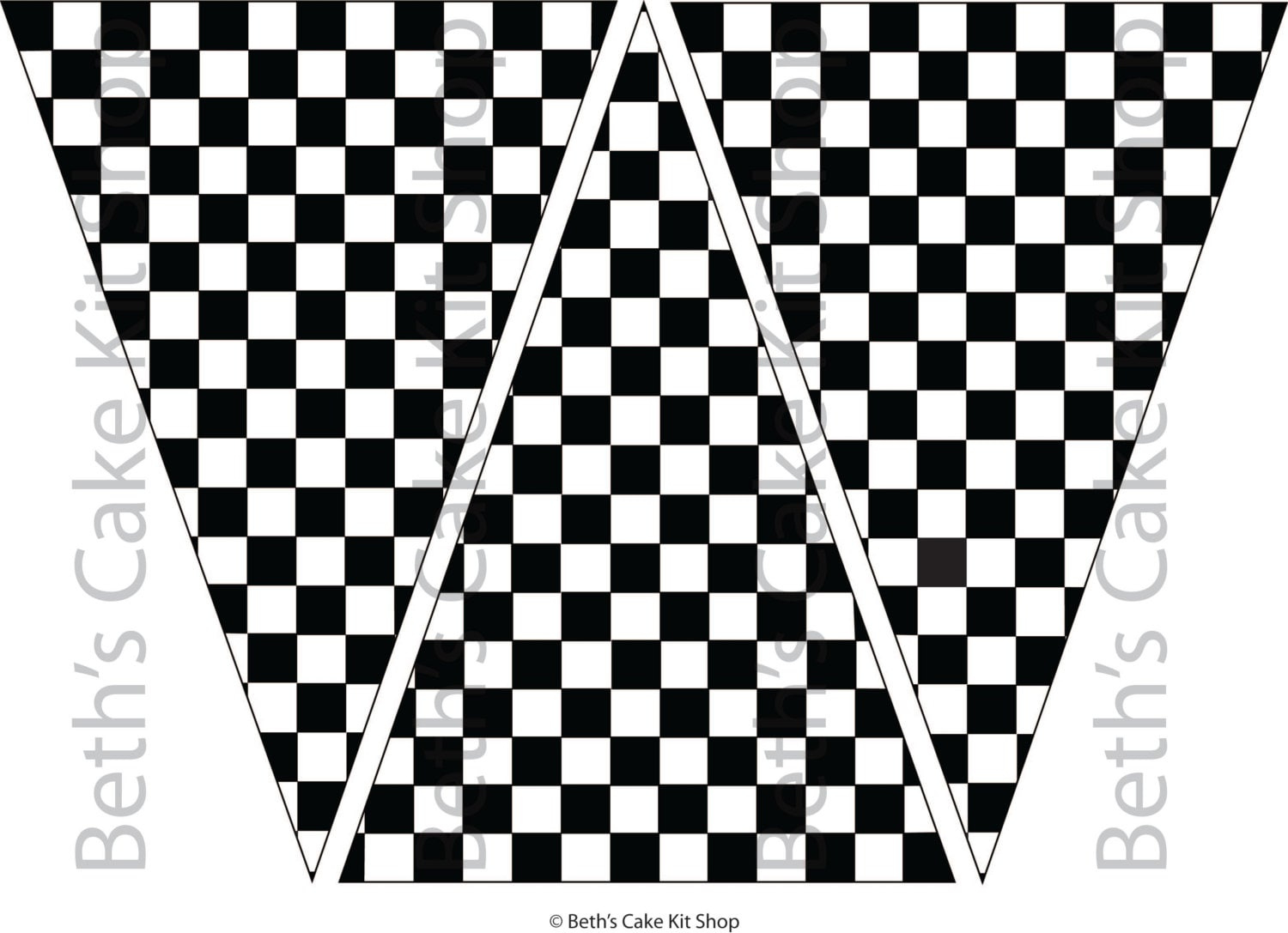 Checkered Flag Bunting Banner Download Party Backdrop with regard to FREE Printable Checkered Flag Banner