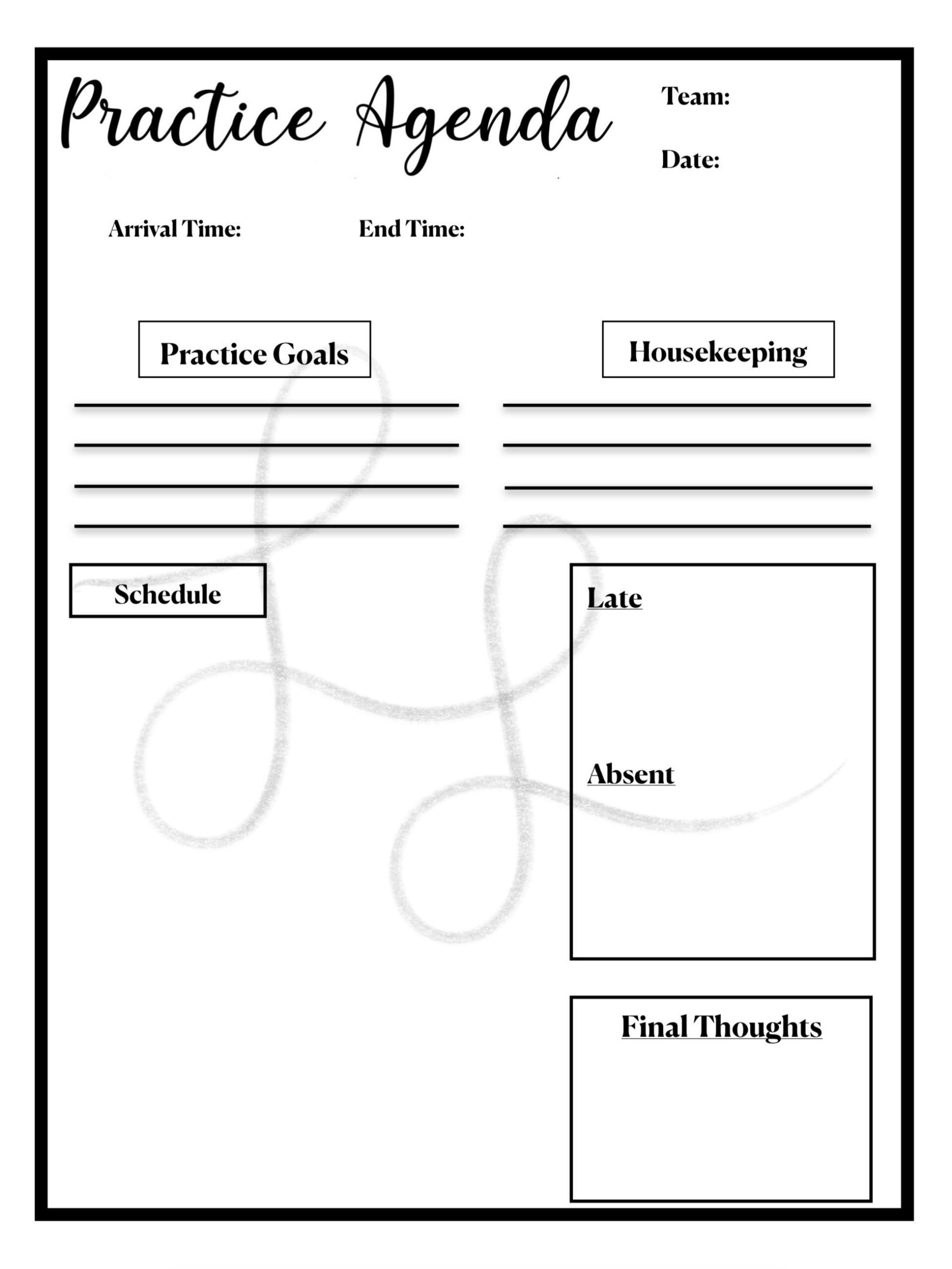 Cheerleading Coach Binder Printable, Digital Planning, Cheer Coach inside FREE Printable Cheerleading Coach Printables