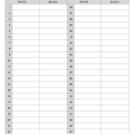 Chess Score Sheet (+ Free Pdf Template) - Chess intended for Free Printable Chess Score Sheet