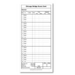 Chicago Bridge Score Cards. Pack Of 50 Double Sided pertaining to Free Printable Chicago Bridge Score Sheets