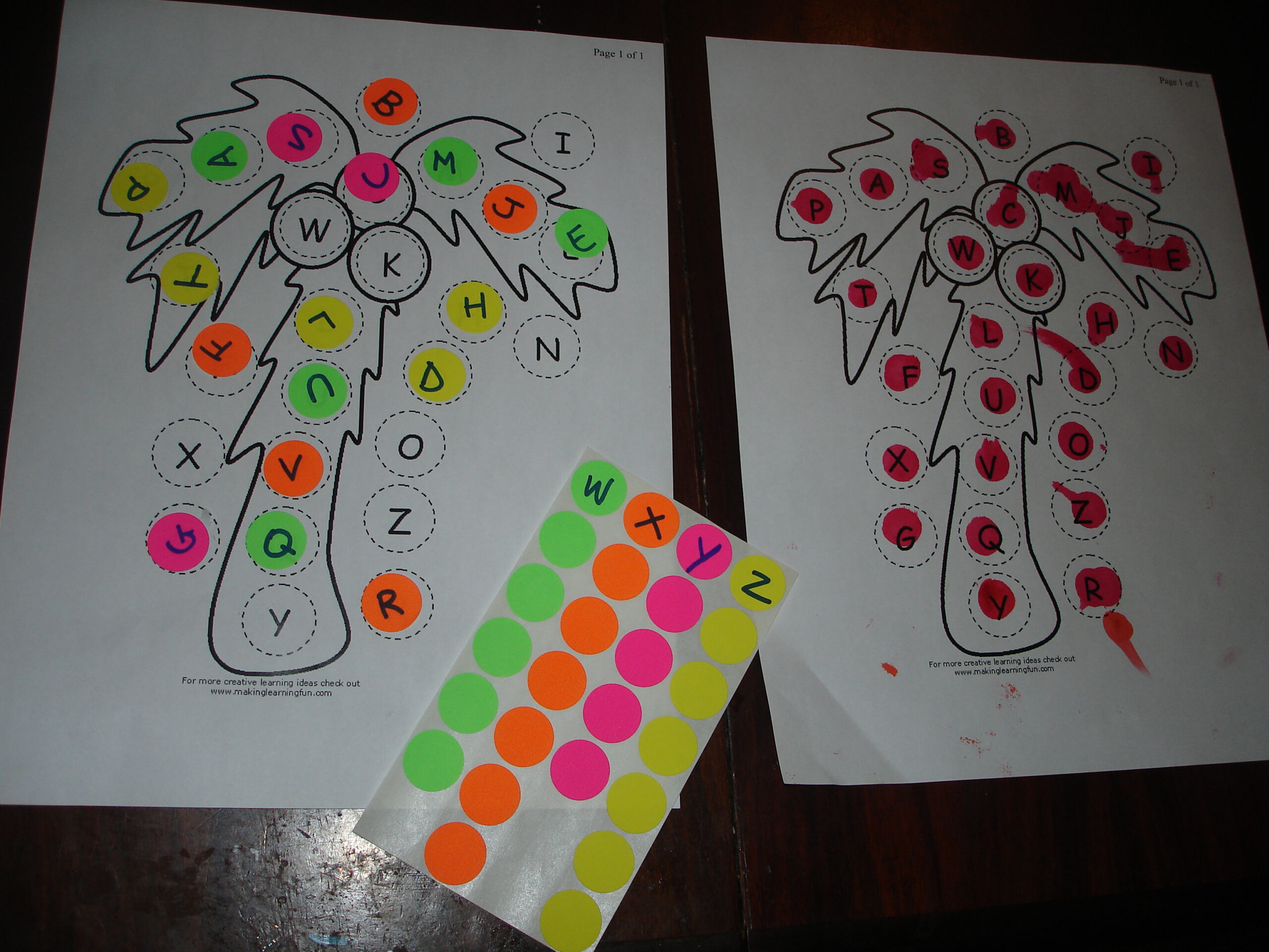 Chicka Chicka Boom Boom – Free Printables | Wordsofhisheart with regard to FREE Printable Chicka Chicka Boom Boom Tree