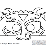 Chinese Dragon Mask Printable Coloring Activity - Jdaniel4S Mom in FREE Printable Chinese Dragon Mask Template