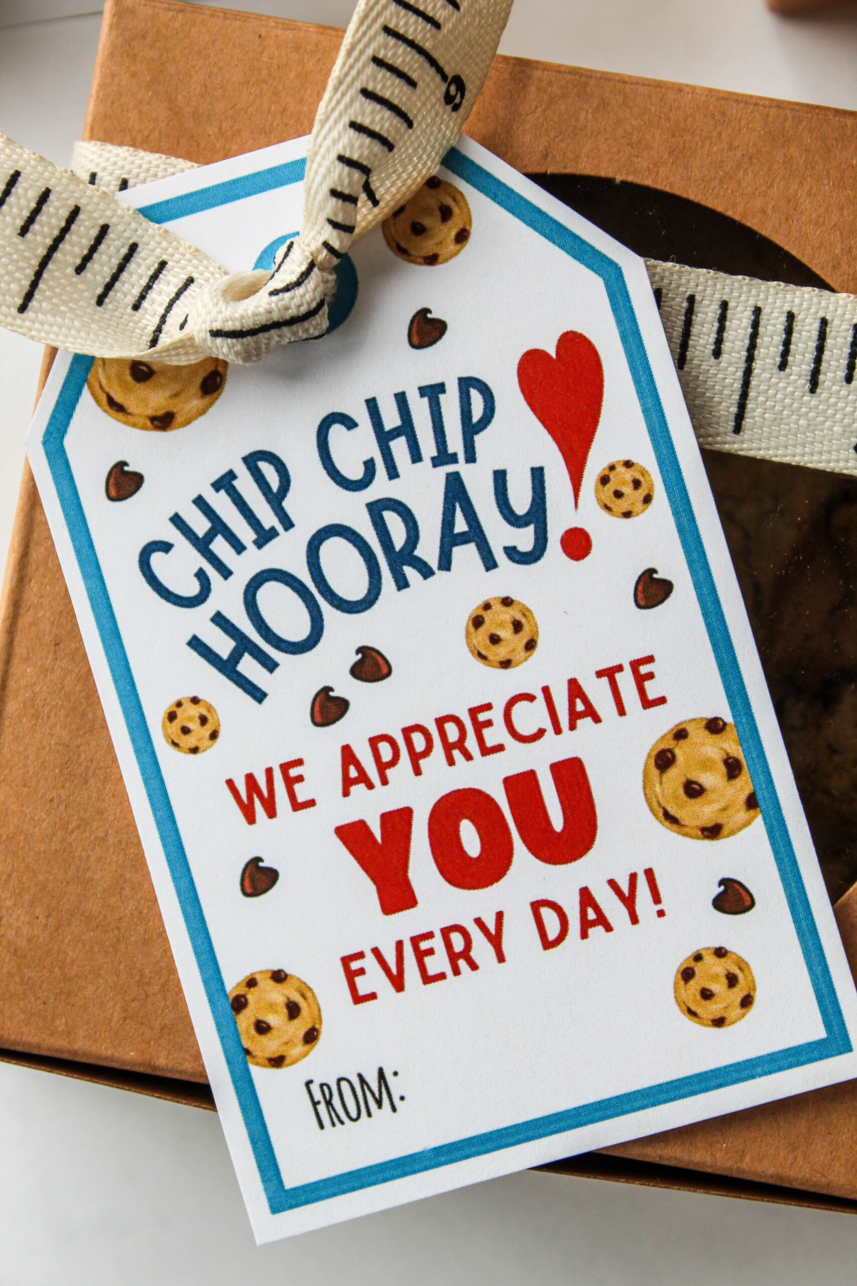 Chip Chip Hooray Teacher Appreciation Free Printable Gift Tags regarding Free Printable Chips Teacher Appreciation