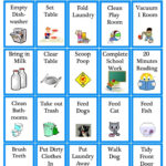 Chore Clip Art - 10 Free Pdf Printables | Printablee with Free Printable Chore Chart Clipart