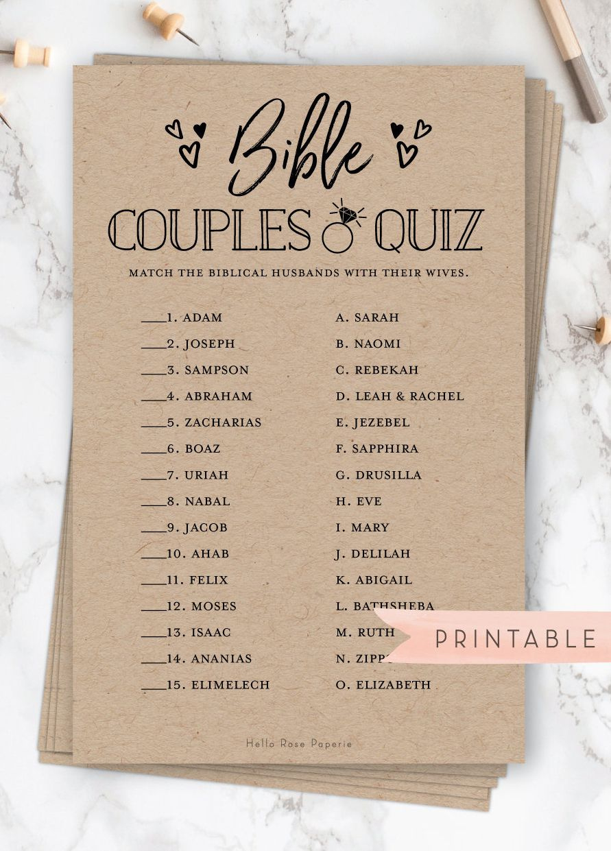 Christian Wedding Games - Shop On Pinterest regarding FREE Printable Christian Games For Married Couples