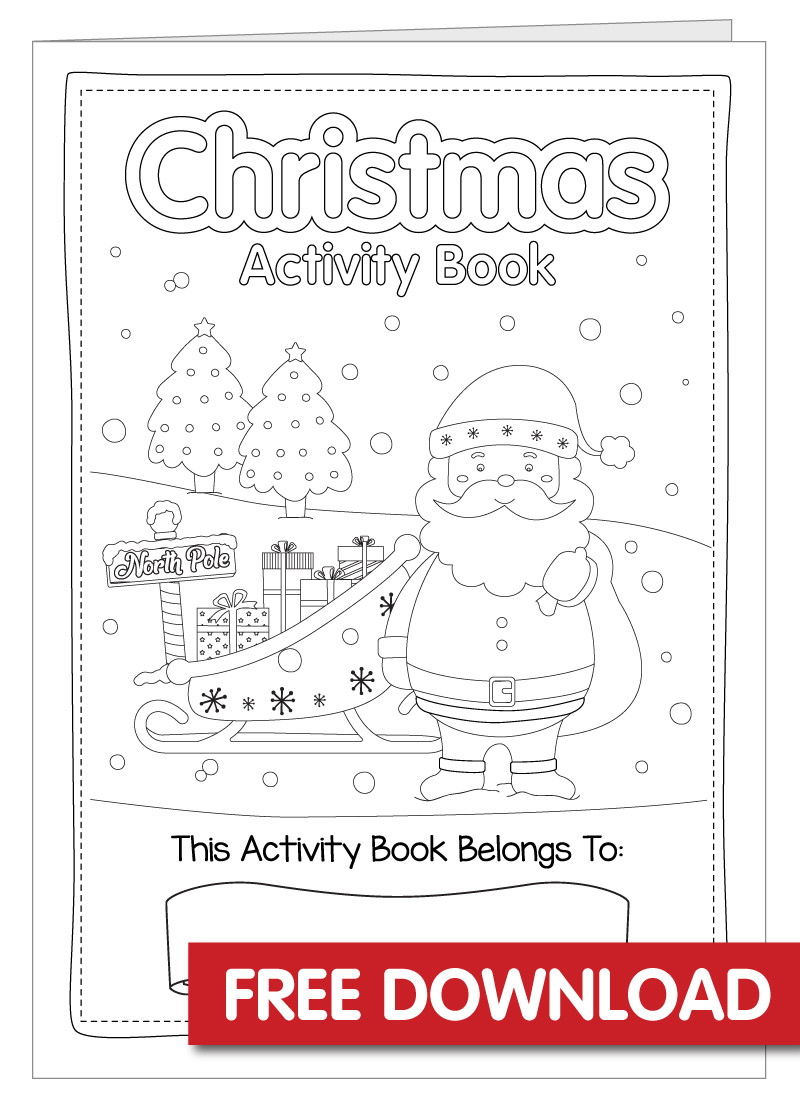 Christmas Activity Book Archives - Bright Star Kids regarding FREE Printable Christmas Activity Book