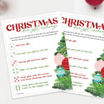 Christmas Dice Game, Free Printable For Gift Exchange! - Favorite with regard to Free Printable Christmas Dice Game Rules