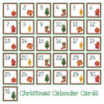 Christmas Numbers 1 To 31 - 13 Free Pdf Printables | Printablee for Free Printable Christmas Numbers 1-30