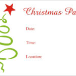 Christmas Party Free Printable Holiday Invitation Personalized with regard to Free Printable Christmas Invites Templates