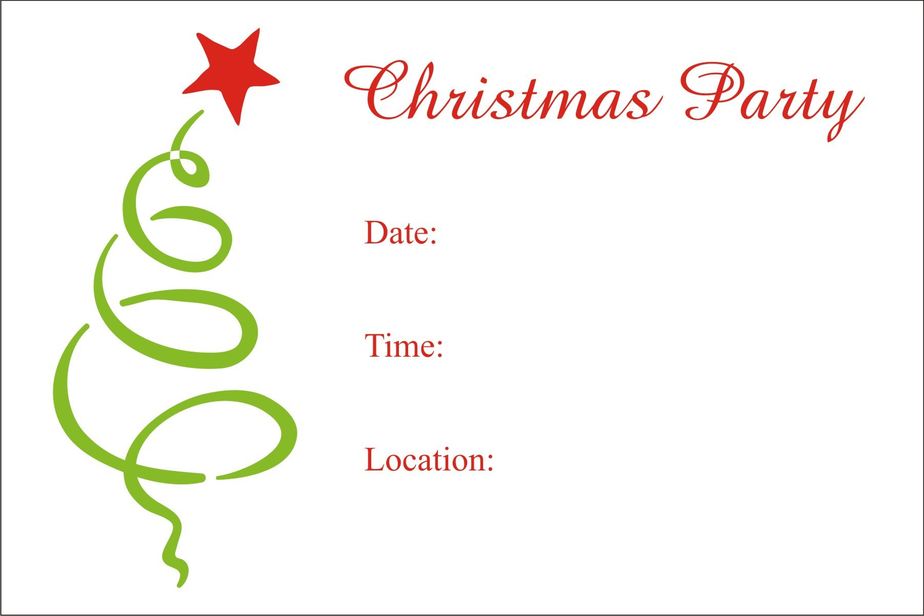 Christmas Party Free Printable Holiday Invitation Personalized with regard to Free Printable Christmas Invites Templates