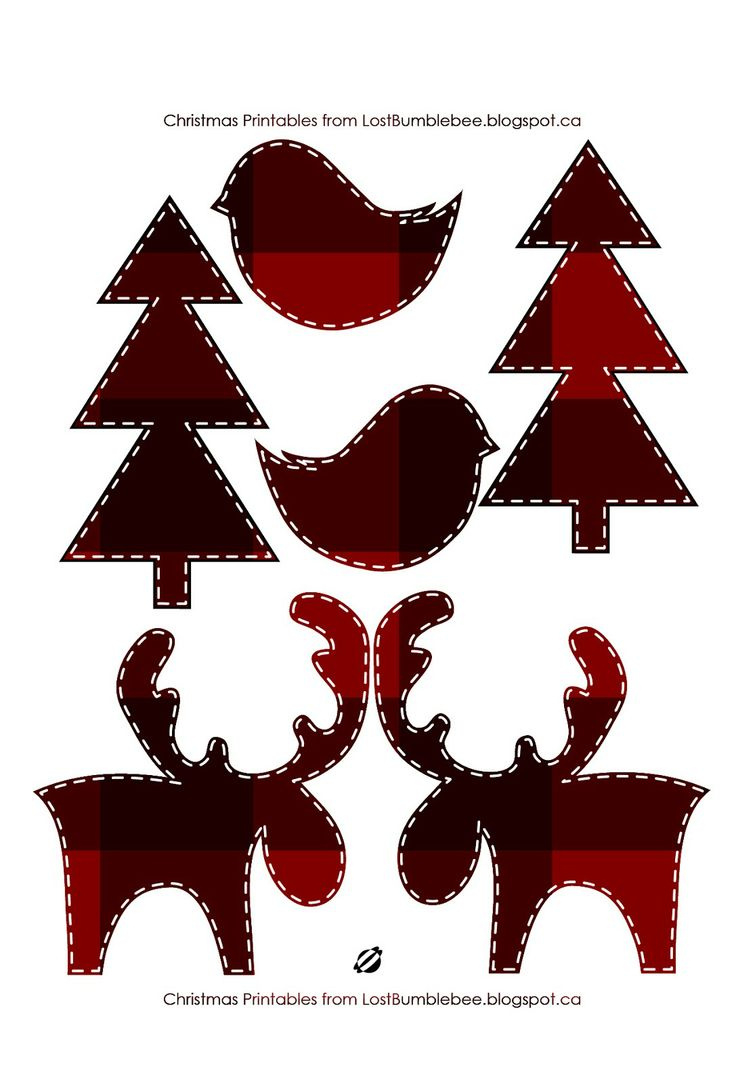 Christmas Silhouettes throughout FREE Printable Christmas Silhouette Images