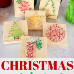 Christmas String Art — Adventures Of A Diy Mom in Free Printable Christmas String Art Patterns