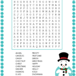 Christmas Word Search (Free Printable Pdf Puzzles) – Free inside Free Printable Christmas Word Search Games