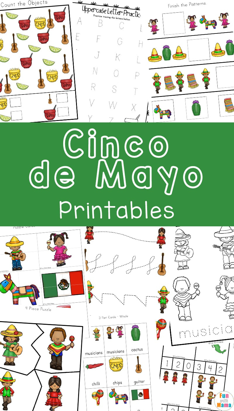Cinco De Mayo Printable Pack - Fun With Mama intended for Free Printable Cinco De Mayo