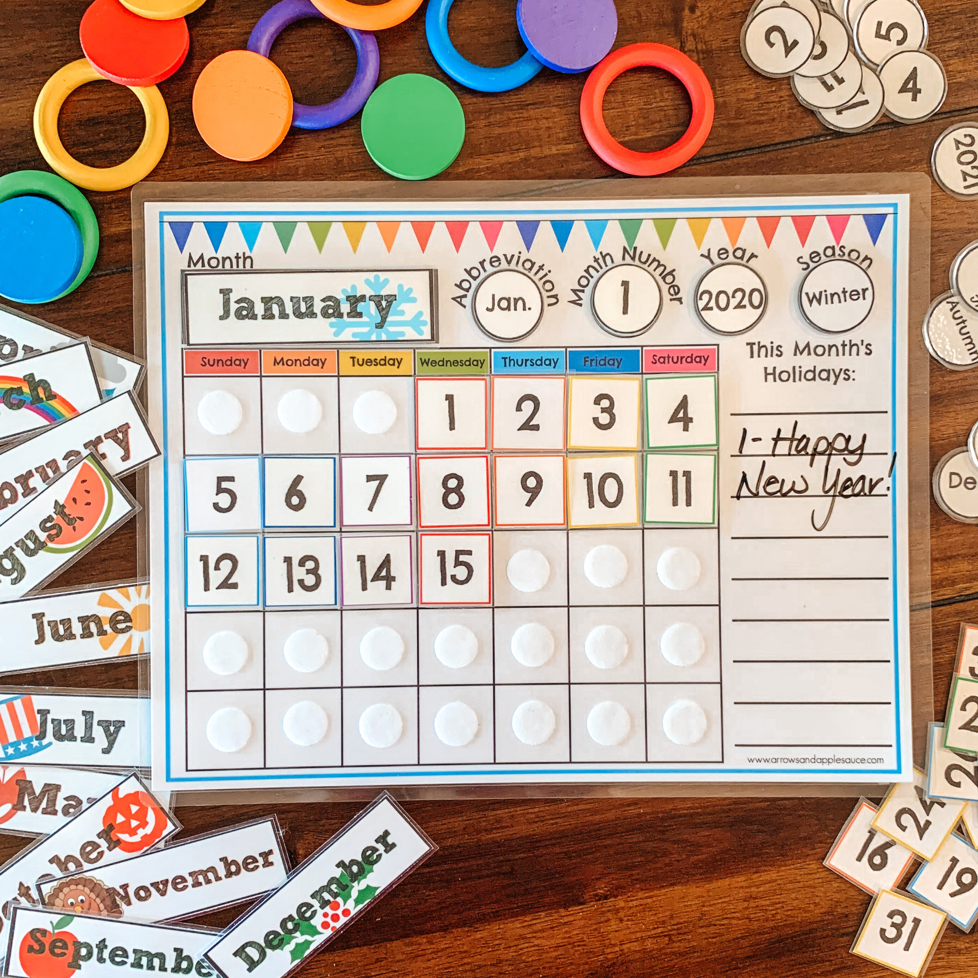 Circle Time Routine Archives - Arrows &amp;amp; Applesauce intended for FREE Printable Circle Time Calendar
