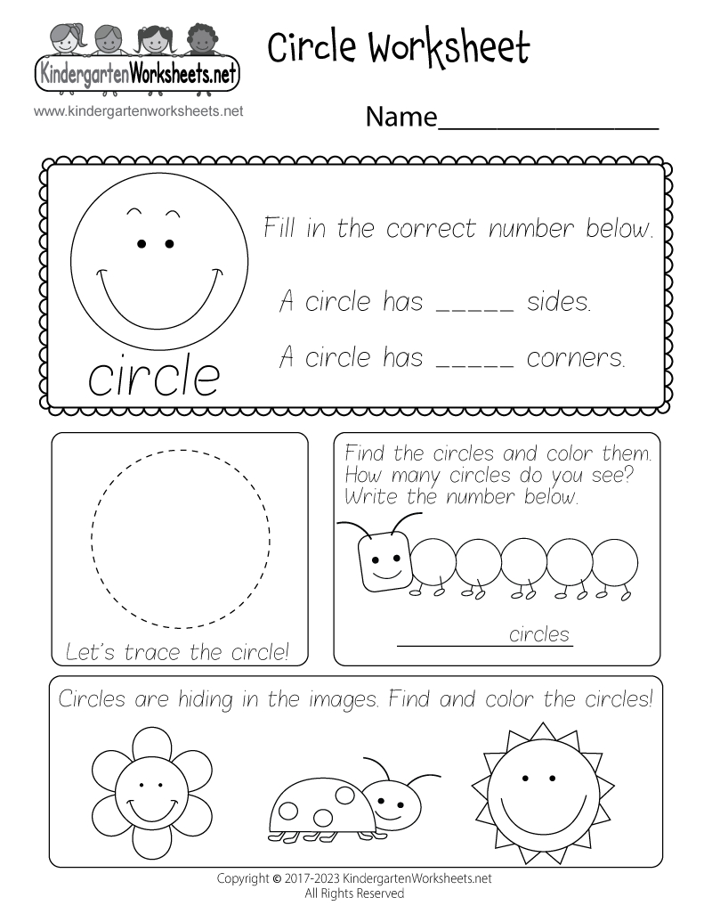 Circle Worksheet - Free Printable, Digital, &amp;amp; Pdf with regard to FREE Printable Circle Shape Worksheets