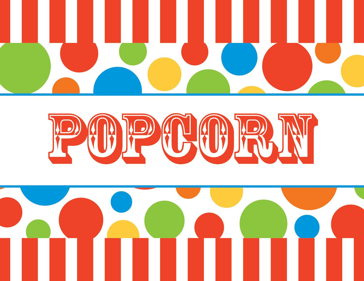 Circus Food Signs - 7 Free Pdf Printables | Printablee with Free Printable Carnival Food Signs