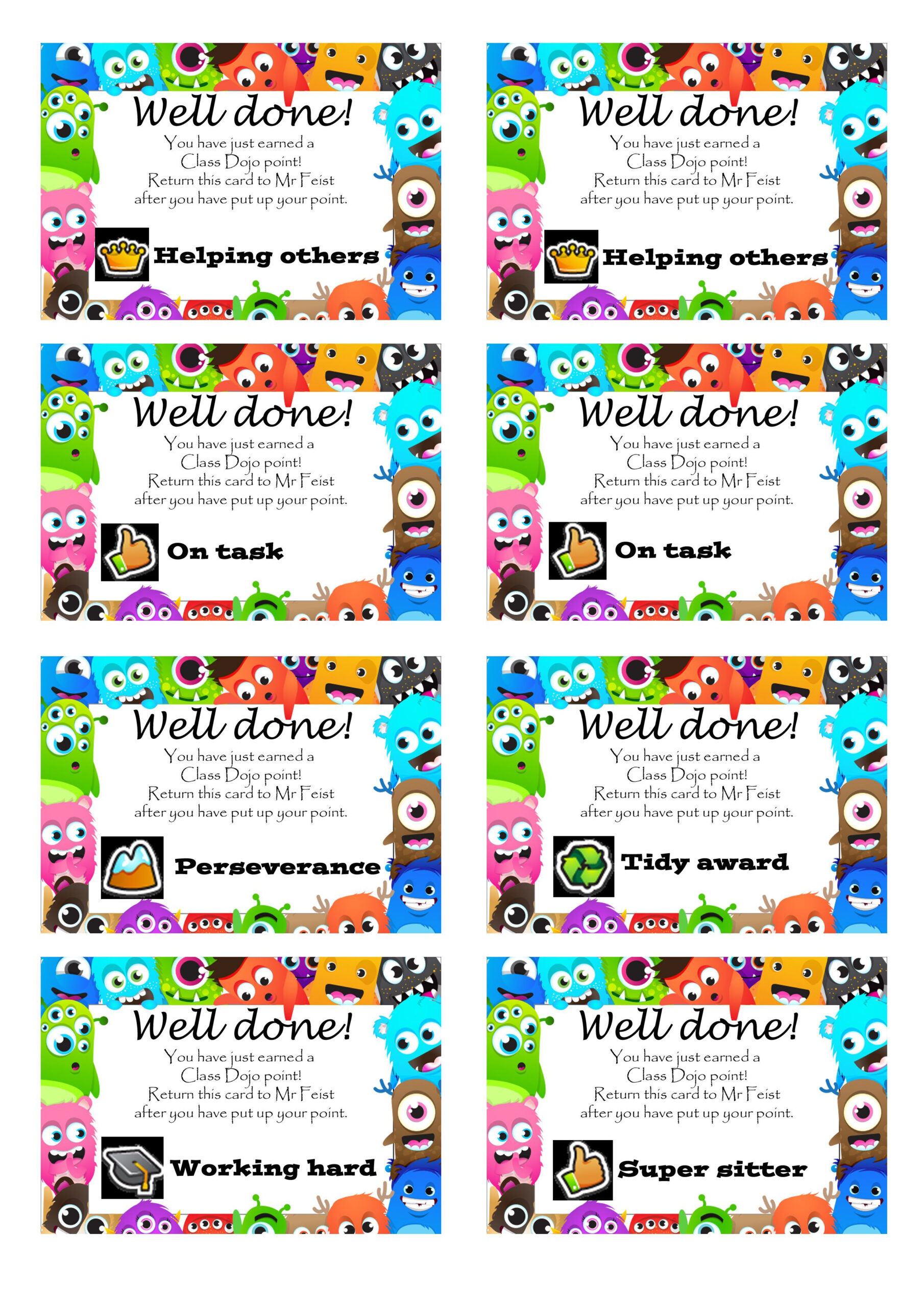 Classroom: Discover 10 My Classroom Ideas | Class Dojo, Dojo with regard to FREE Printable Class Dojo Certificates
