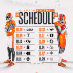 Clemson Announces 2025 Football Schedule – Clemson Tigers Official for FREE Printable Clemson Football Schedule 2025