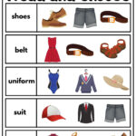 Clothes Read And Choose Worksheet For Kindergarten K5 And Esl Set throughout FREE Printable Clothes Worksheet For Preschool