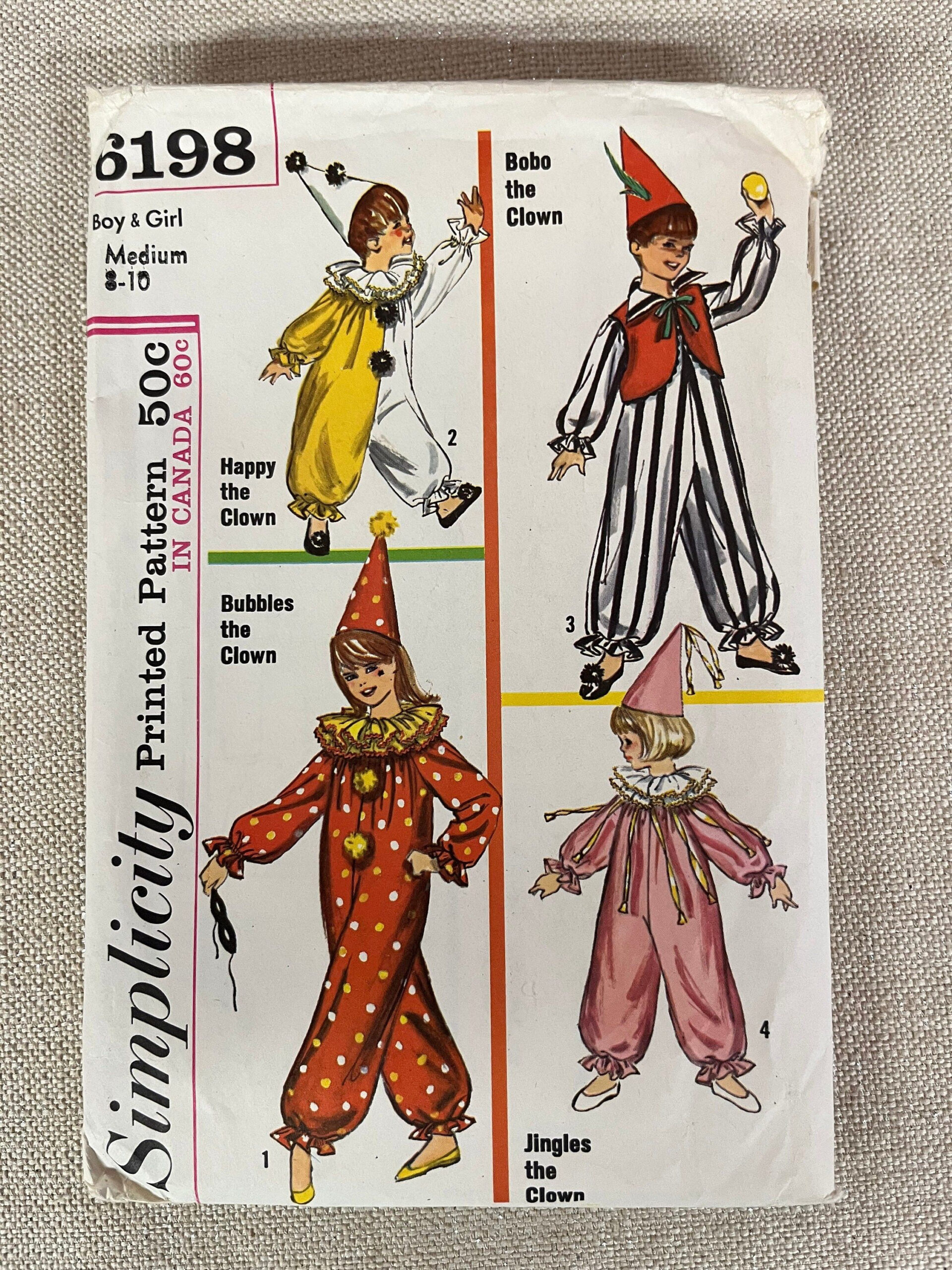 Clown Costume Pattern Free - Shop On Pinterest regarding Free Printable Clown Costume Pattern