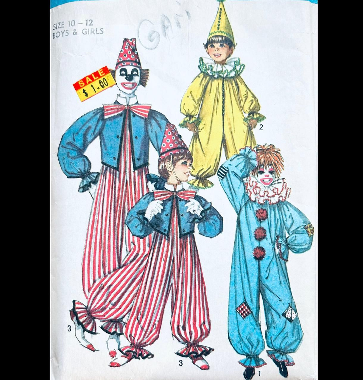 Clown Costume Pattern Free - Shop On Pinterest throughout Free Printable Clown Costume Pattern