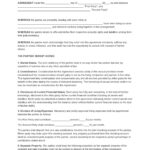 Cohabitation Agreement - 30+ Free Templates &amp; Forms ᐅ Templatelab in FREE Printable Cohabitation Agreement Template