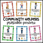 Community Helpers Printable Posters And Activities - Teaching Mama inside FREE Printable Community Helpers Preschool