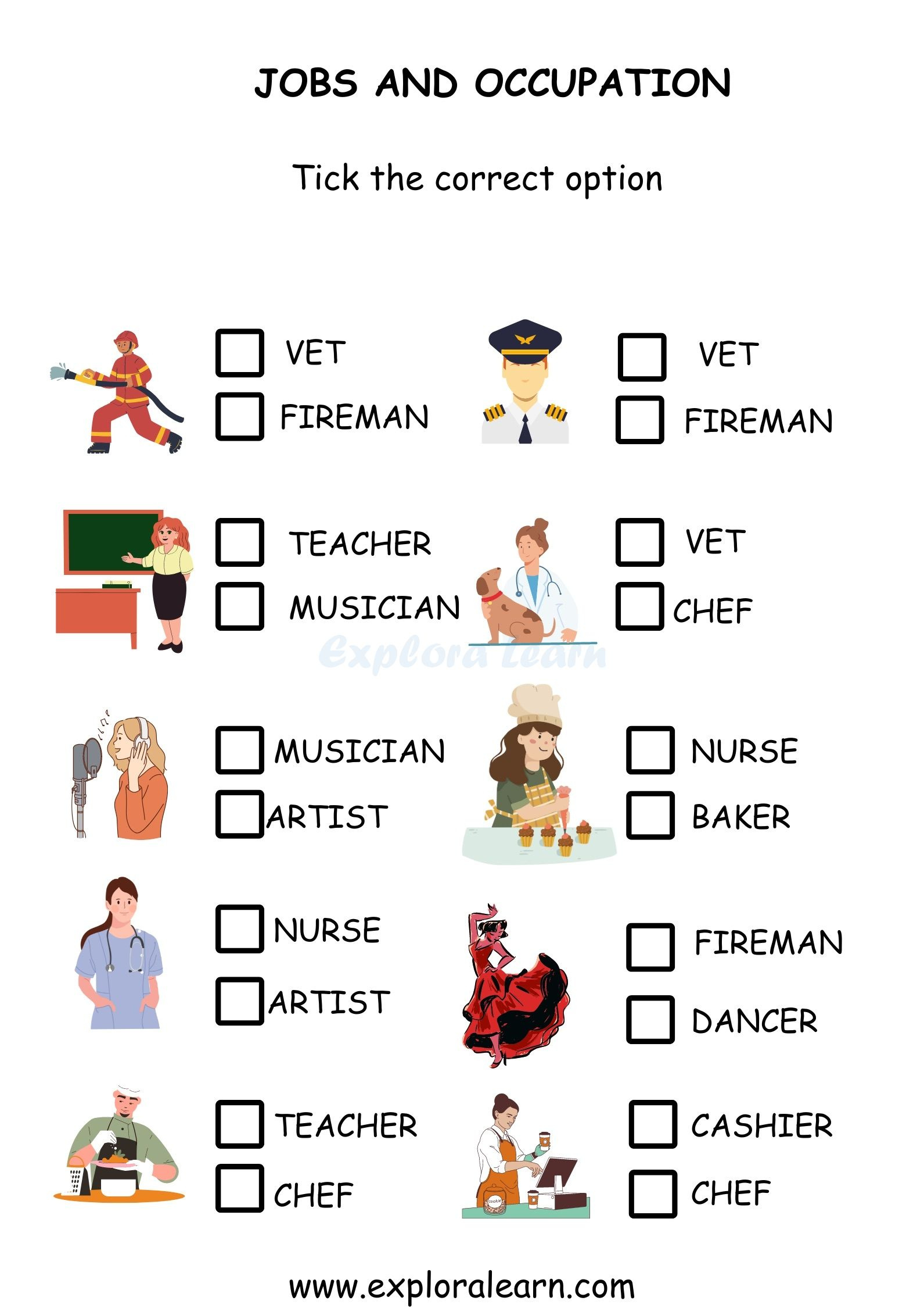 Community Helpers Printables Worksheets For Preschool And pertaining to Free Printable Community Helpers Worksheets For Kindergarten