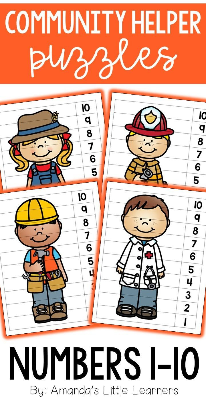 Community Helpers Puzzle - Shop On Pinterest within FREE Printable Community Helpers Puzzle Printable
