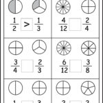 Comparing Fractions – 4 Worksheets / Free Printable Worksheets throughout FREE Printable Comparing Fractions Worksheets