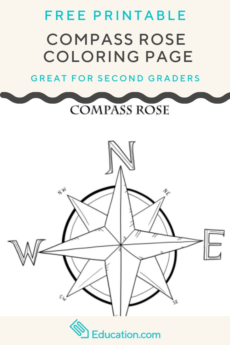 Compass Rose | Worksheet | Education inside Free Printable Compass Rose Worksheets