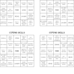 Coping Skills Bingo Cards - Wordmint throughout Free Printable Coping Skills Bingo Cards