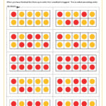 Counting In Tenths (A) Worksheet | Pdf Printable Number Worksheets with FREE Printable Counters For Math