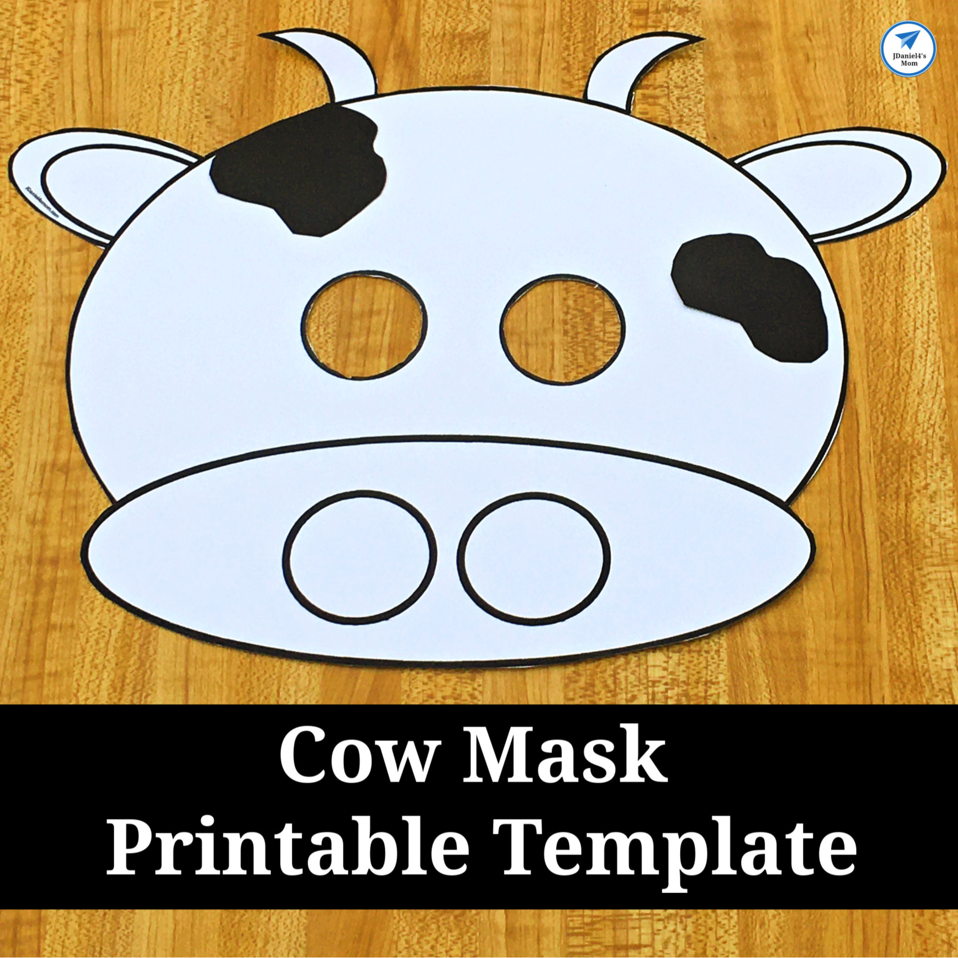 Cow Mask Printable Template - Jdaniel4S Mom regarding FREE Printable Cow Mask Template