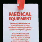 Cpap + Ventilator Luggage Tag - Hope2Sleep Charity in FREE Printable Cpap Luggage Tag