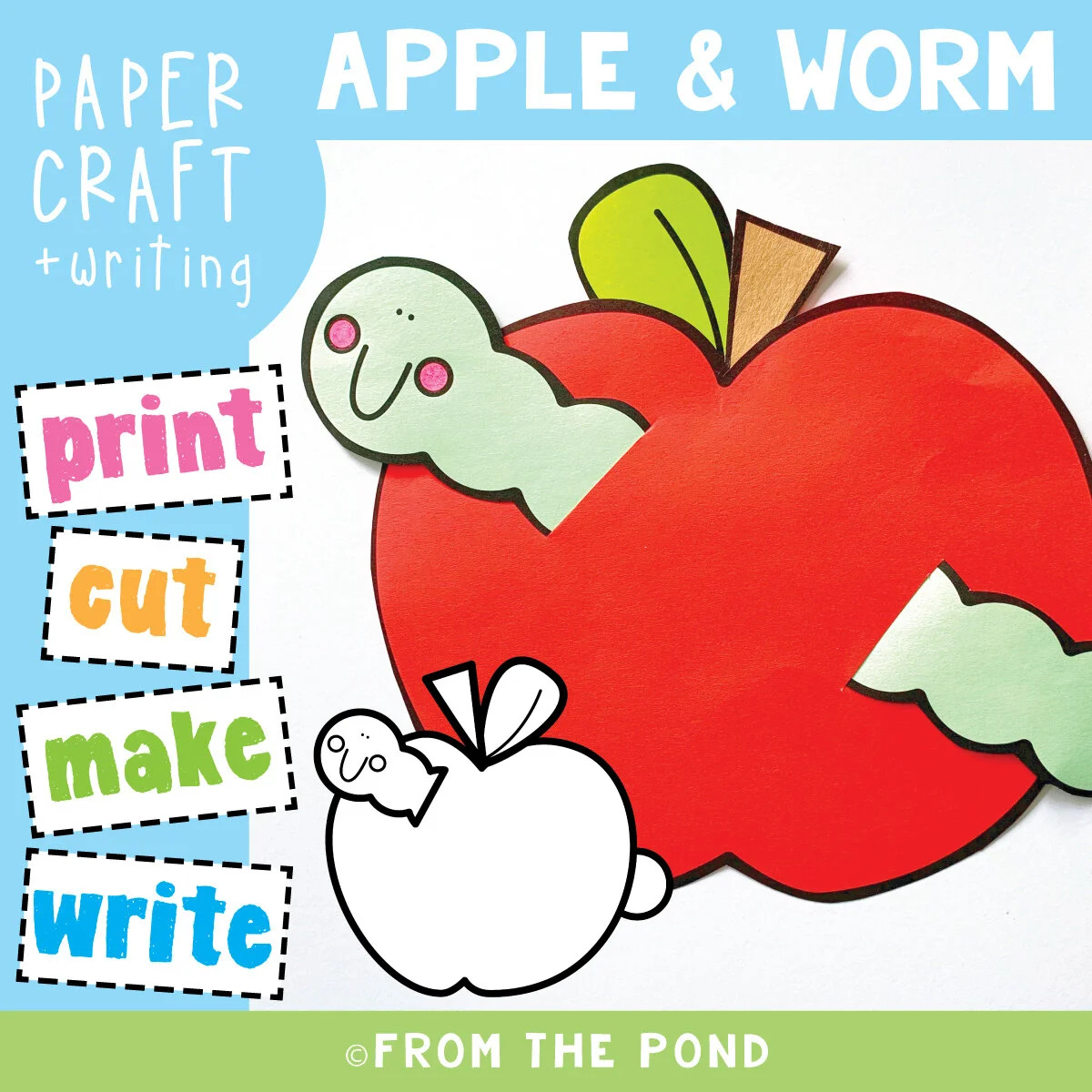 Craft Activities For Kindergarten And First Grade. Just Print, Cut in Free Printable Crafts For Kindergarten