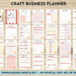 Craft Business Planner-Pdf File 8.5×11 Inch | Kdp Interior within FREE Printable Craft Business Planner