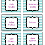 Craft Room Makeover Under $100 &amp; Free Printables - Clutterbug in Free Printable Craft Room Labels