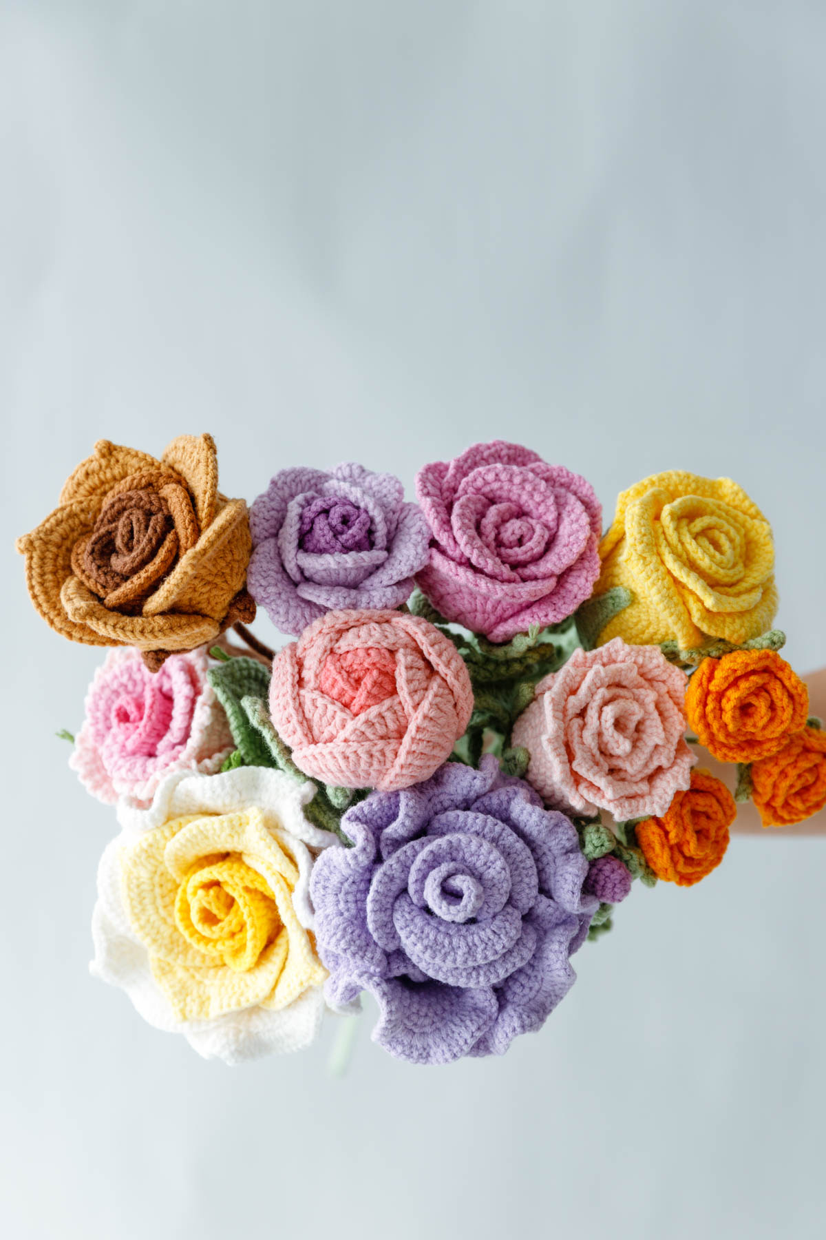 Crochet Flower Archives - Hookok within FREE Printable Crochet Flower Patterns