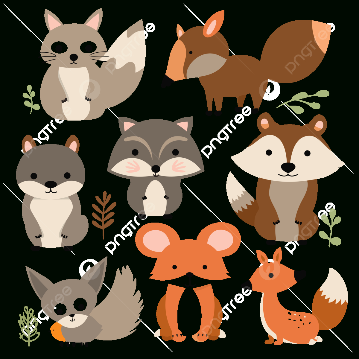 Cute Animals Png, Vector, Psd, And Clipart With Transparent with regard to FREE Printable Clip Art Animals