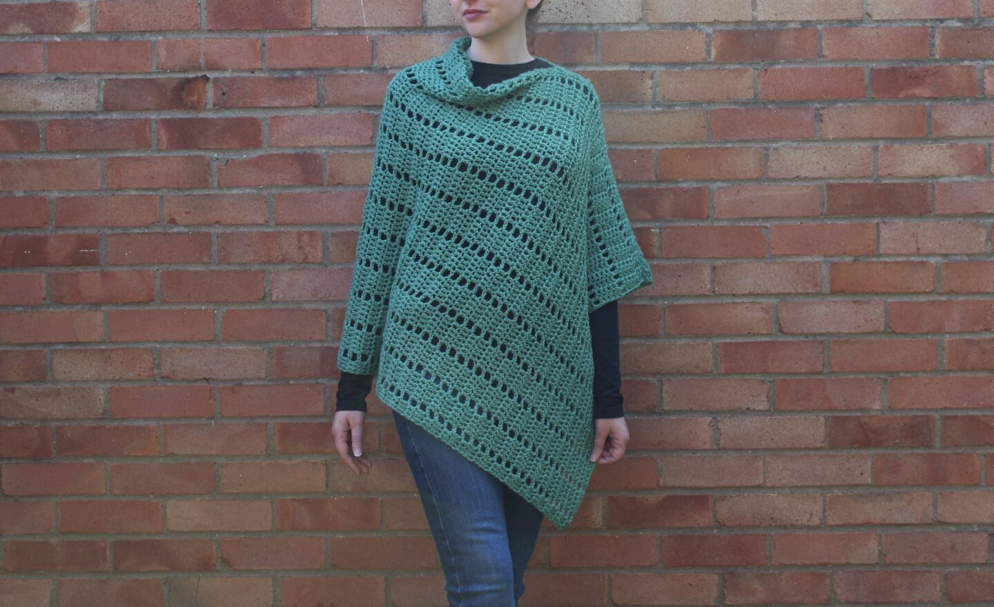 Darla Asymmetrical Poncho - Free Crochet Pattern - Truly Crochet pertaining to FREE Printable Crochet Poncho Pattern