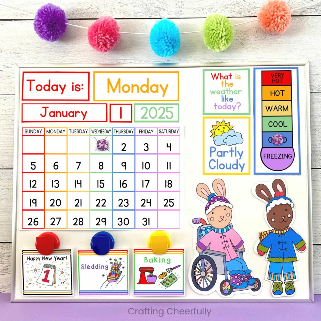 Diy Children&amp;#039;S Calendar - Free Calendar Printables In Multiple regarding FREE Printable Calendar For Preschool