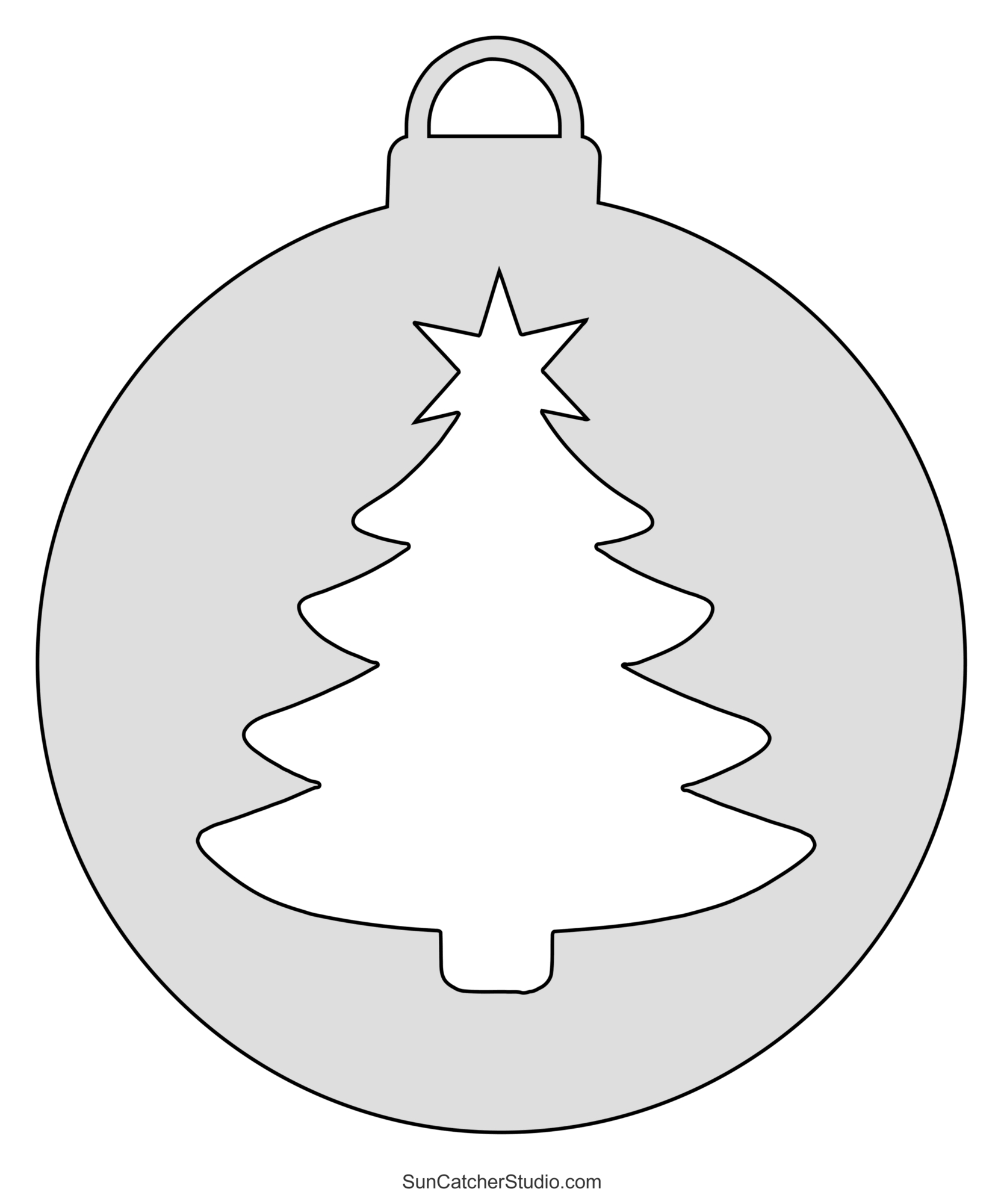 Diy Christmas Ornament Patterns, Templates, Stencils – Free within FREE Printable Christmas Scroll Saw Patterns