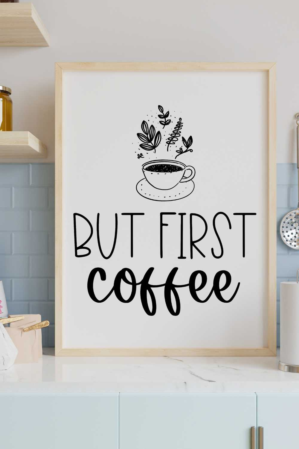 Diy Farmhouse Coffee Printables Decorate Your Kitchen for Free Printable Coffee Wall Art