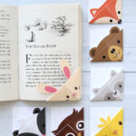 Diy Woodland Animals Origami Bookmarks {Print + Fold} - It'S with regard to FREE Printable Corner Bookmark Template