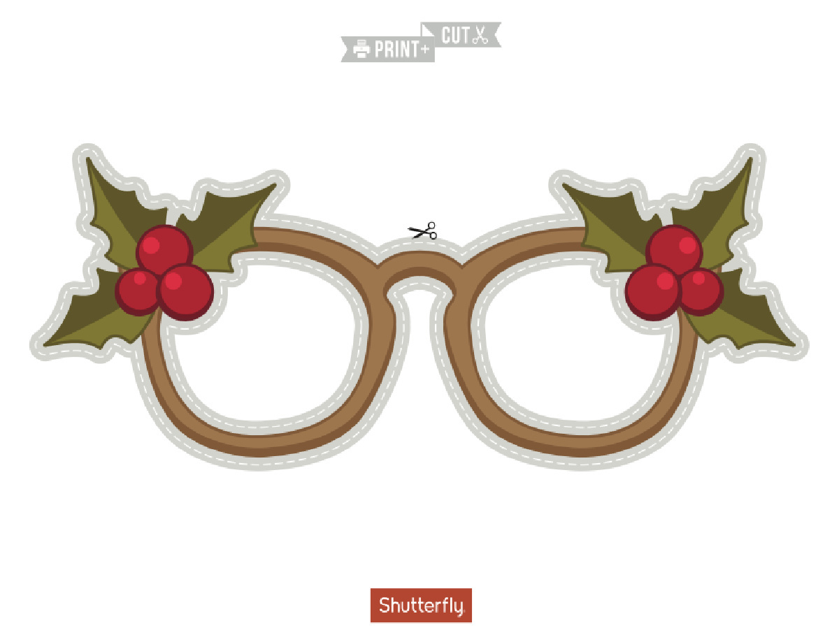 Download All Our 65 Fun Free Printable Christmas Photo Booth Props regarding Free Printable Christmas Photo Booth Props